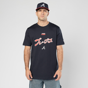 Men's Atlanta Braves New Era x Hyperfly Navy T-Shirt