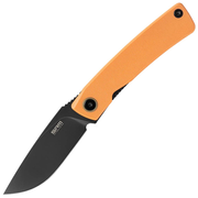 SRM Knives Air 105M-GJ Linerlock Orange G10 Folding 14C28N Pocket Knife 105MGJ
