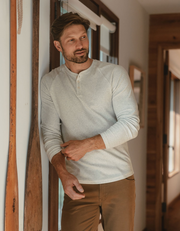 Puremeso Everyday Henley in Grey