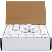 Prewound Embroidery Bobbins - 144 Count Per Box - White Cardboard Sided - L Style