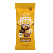 Peanut Butter, Chocolate & Banana Overnight Oats