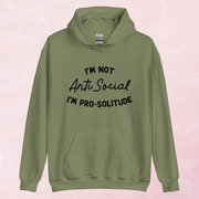Anti-Social Graphic Hoodie