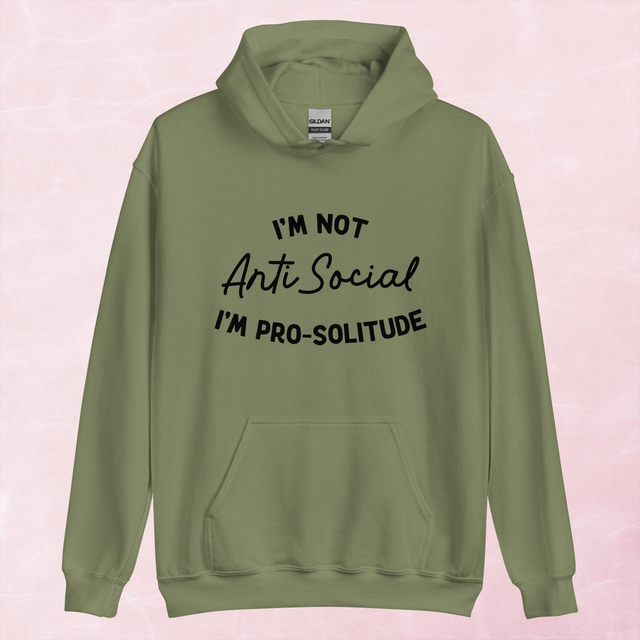 Anti-Social Graphic Hoodie