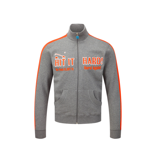 Hit It Hard Clubhouse Zipper