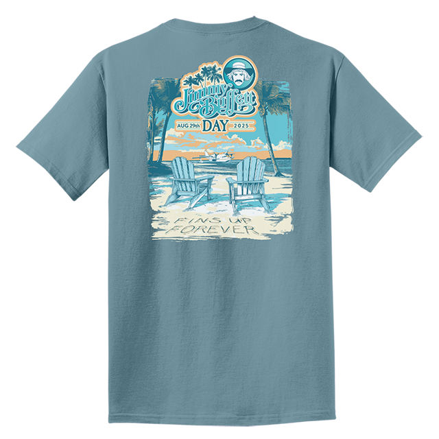 Jimmy Buffett Day Fins Up Forever T-Shirt