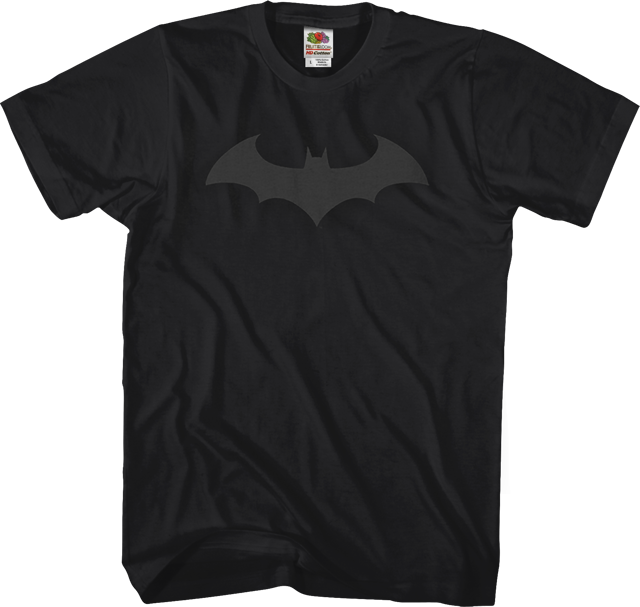 Batman Hush Logo on Black