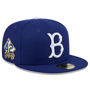 Men's Brooklyn Dodgers  New Era Royal 2025 Jackie Robinson Day 59FIFTY Fitted Hat