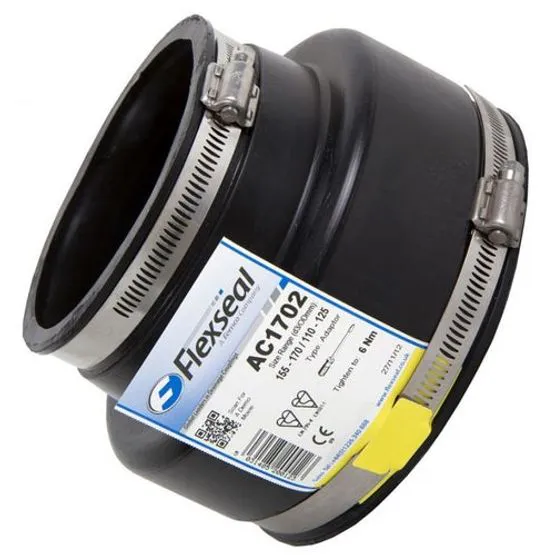 Flexseal Rubber Flexible Drainage Adaptor Coupling