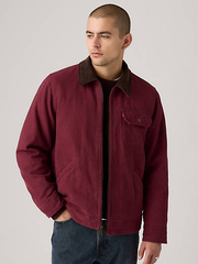 Cotton Canvas Depot Jacket With Blanket Lining
