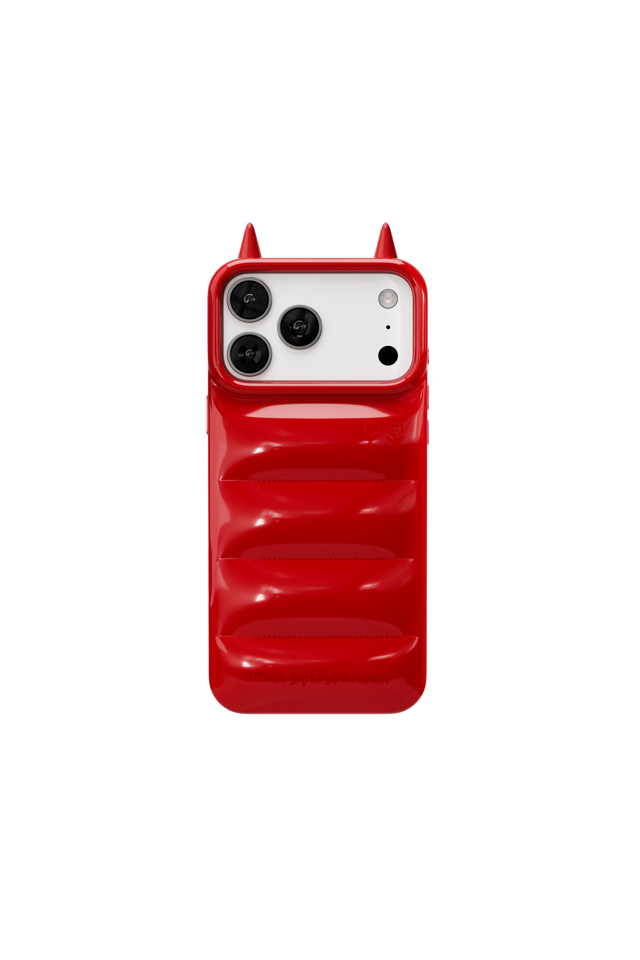 The Puffer Case® - Cupid in Red
