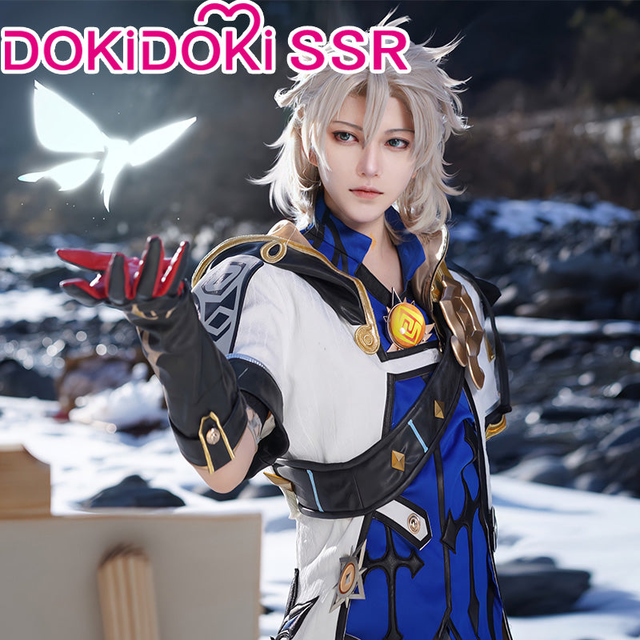 【LAST BATCH】【Costume Ready For Ship】 DokiDoki-SSR Game Genshin Impact Cosplay Albedo Costume Men