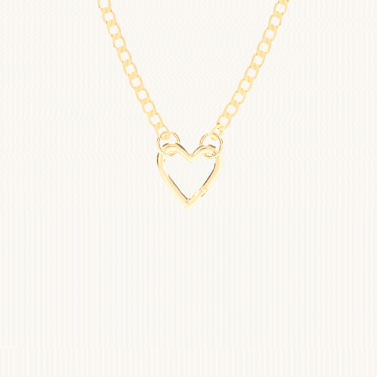 The Ruby Charm Holder Necklace