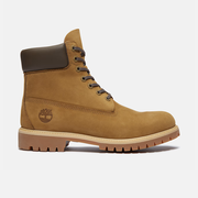 Timberland Premium 6-Inch Olive Dark Brown Nubuck Boots