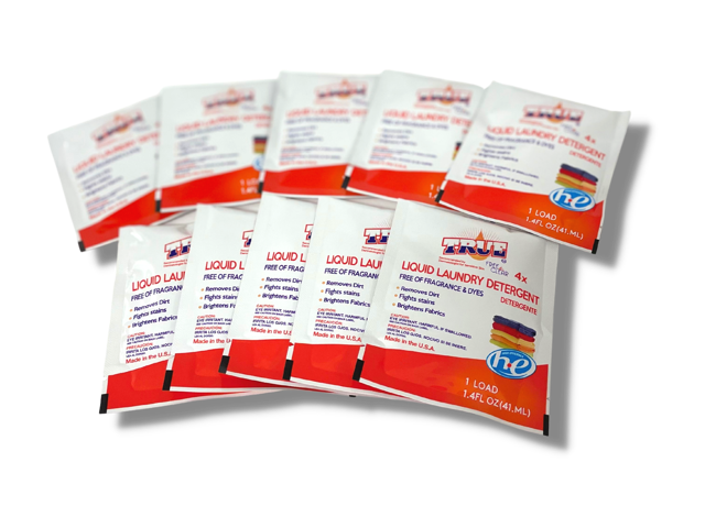 10 • True Laundry Detergent Free & Clear - Travel Size