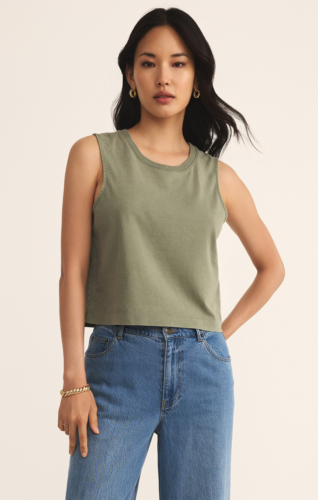 Sloane Cotton Jersey Tank