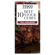 Tesco Beef Stock Cubes 10 Pack 100g