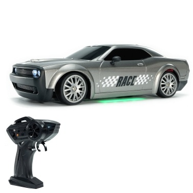 1:20 4WD 2.4G Remote Control Drift Car Rechargeable Racing Vehicle with Lights