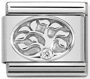 Silver Tree of Life Charm