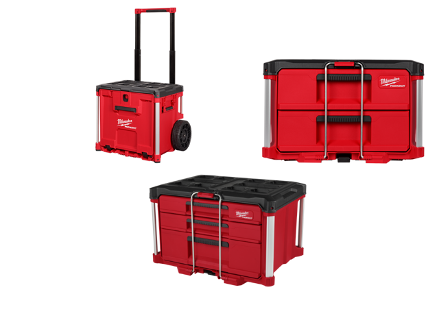 Milwaukee 48-22-8420 PACKOUT Rolling Drawer Tool Box with 2 Drawer Boxes