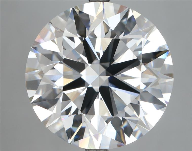 14.19 Carat Round Lab Grown Diamond E Color VVS1 Clarity Ideal Cut
