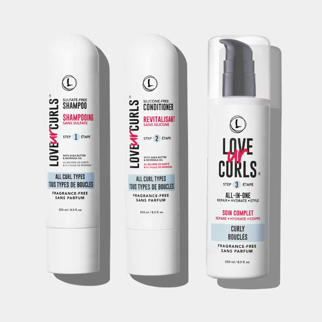 Fragrance-Free Curly 3-Step System