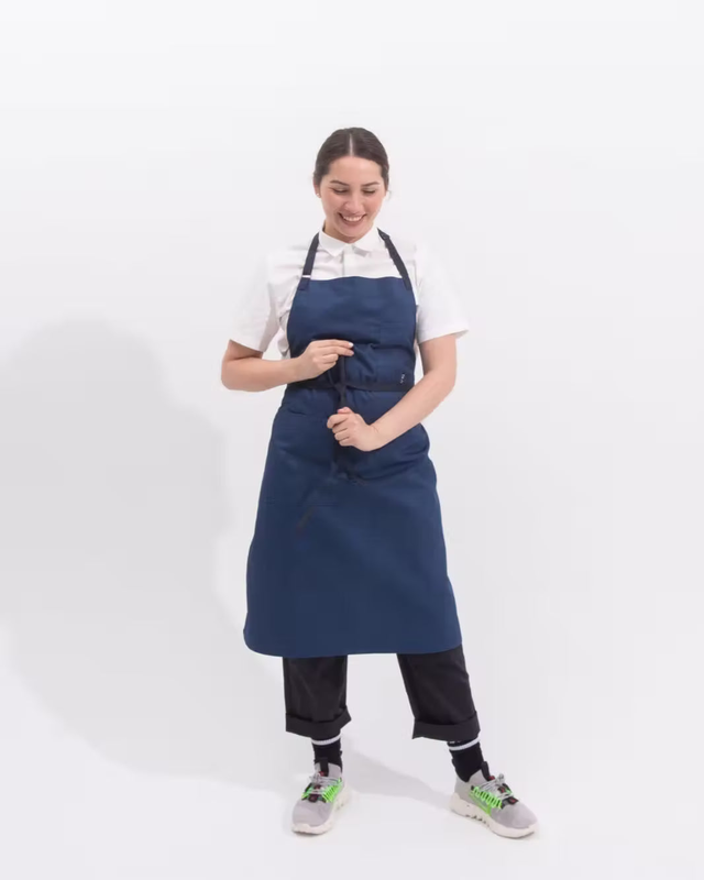 Wrinkle-Free Chef Bib Apron