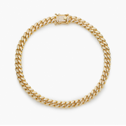 Naked Iced Cuban Anklet