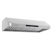PLJW 120 Under Cabinet Range Hood in Stainless Steel, Quiet Operation and Convertible to Ductless