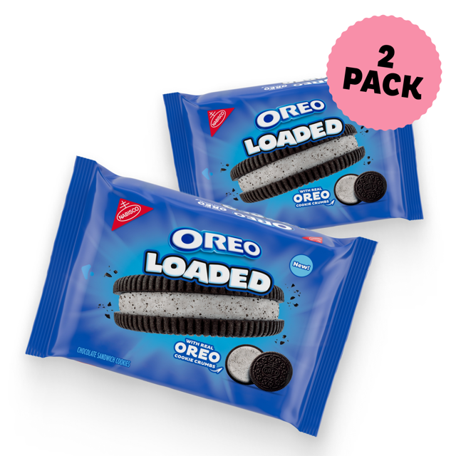 OREO Loaded Chocolate Sandwich Cookies, 13.37 oz