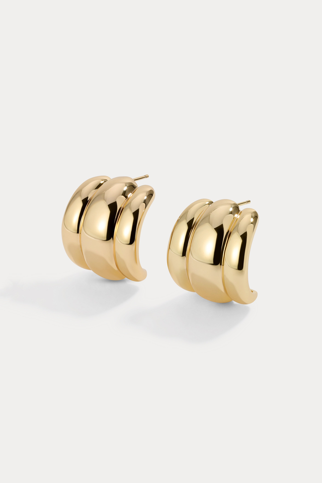 Elsa Shield Earrings