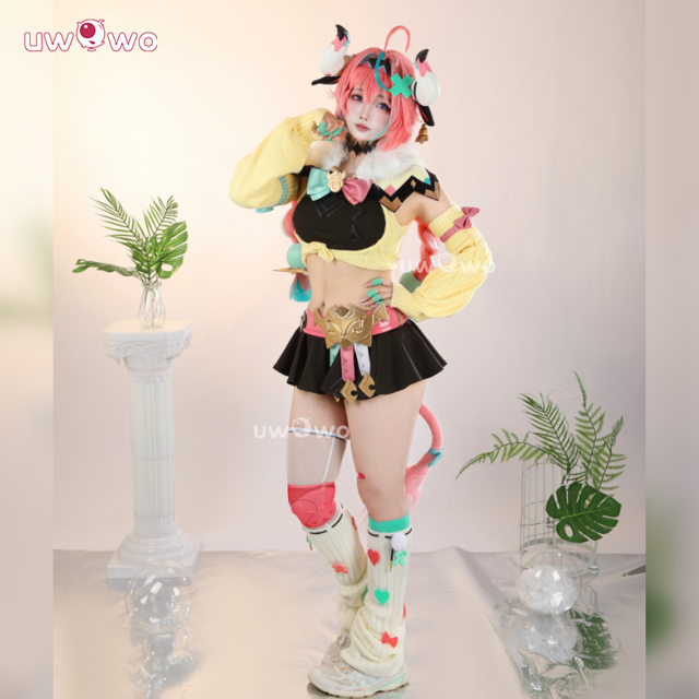 Uwowo Collab Series: Game Genshin Impact Varesa Cosplay Costume Plus Size XS-XXXL