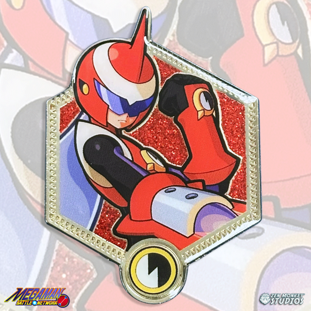 Golden Series 2: Protoman.EXE - Mega Man Battle Network Pin