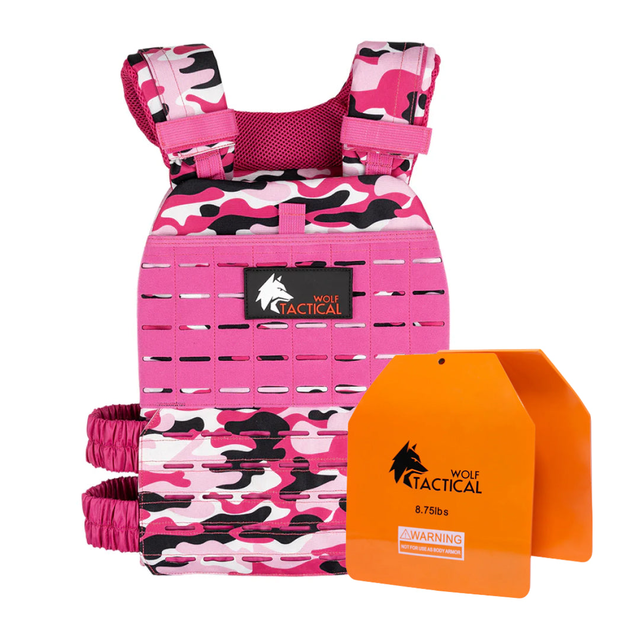 Weighted Vest Plate Carrier and Curved Weight Vest Plates