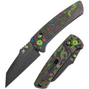 Kansept Main Street K1033A8 – 3.36" CPM S35VN Reverse Tanto Blade, 80s Camo Carbon Fiber Handle