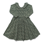 The Long Sleeve Peter Pan Dress in Wisp