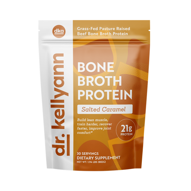 Salted Caramel Bone Broth Protein Powder