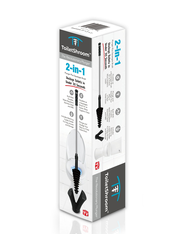 ToiletShroom (Black) Toilet Plunger that Unclogs Toilets in Seconds