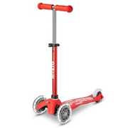 Micro Scooter Mini Deluxe LED Red