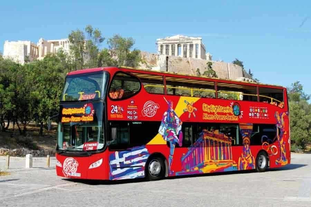 Hop-On Hop-Off Athens (All Routes)