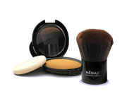 High Definition Anti-Shine Powder & Deluxe Kabuki Brush