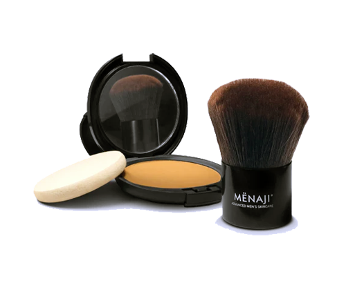 High Definition Anti-Shine Powder & Deluxe Kabuki Brush