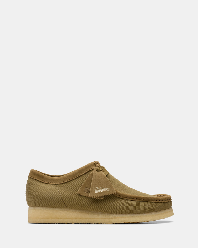 Wallabee (m) Olive Canvas