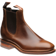RM Williams Comfort Craftsman rubber-soled Chelsea boots in caramel calf from Herring Shoes