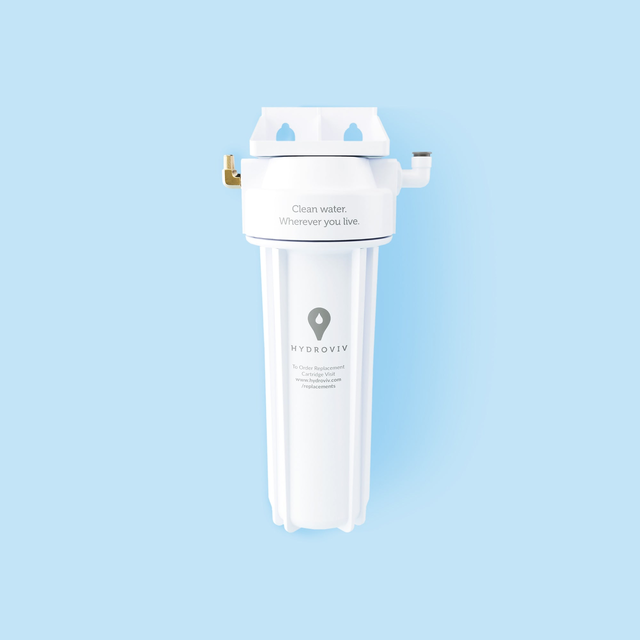 Hydroviv Under Sink Water Filter (Connects To Your Faucet)