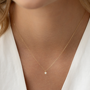 Diamond Pendant Necklace 14k Gold - Atiana