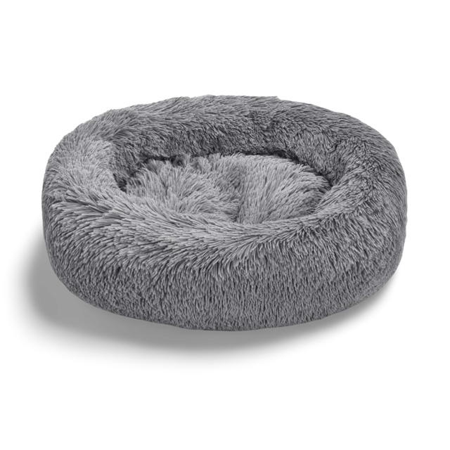 Plush Calming Bed Grey