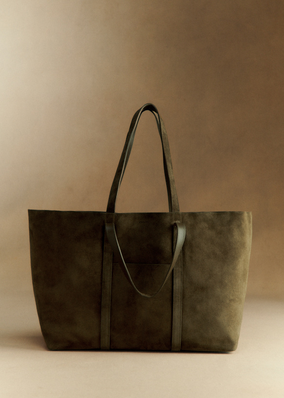 Veste Will - Kaki - Coton biologique - textile à base de fibres biologiques - Sézane