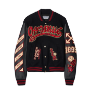 AC MILAN X OFF-WHITE- VARSITY JACKET