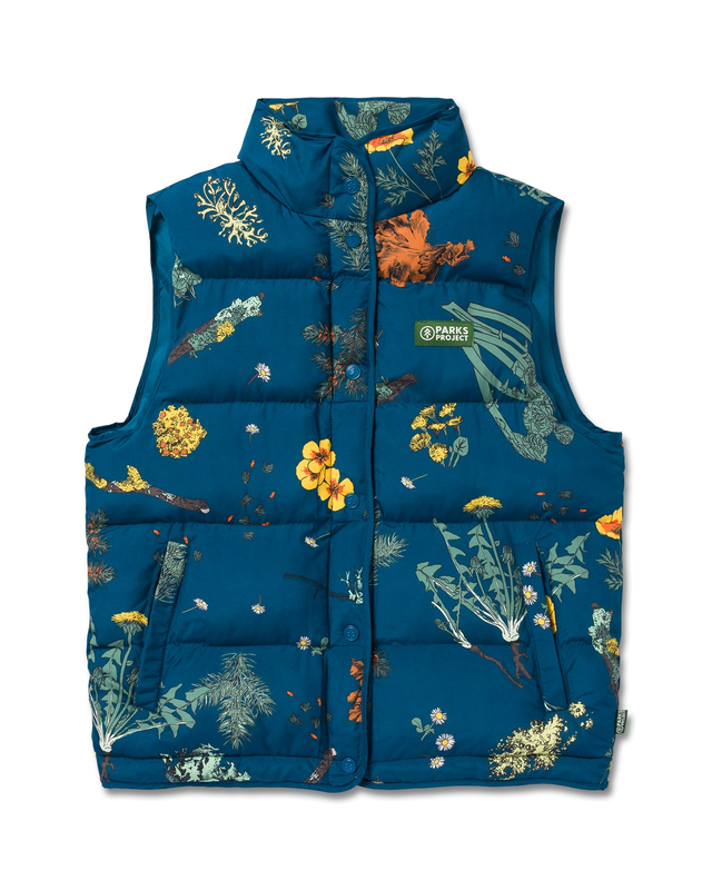 Women's Forest Forager Cropped Puffer Vest