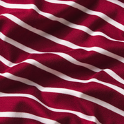 Pima Crew Long-Long Set in Granite Green Anchor Stripe